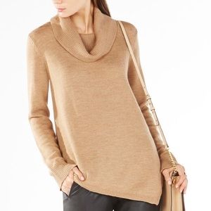 BCBG Max Azria Turtleneck Sweater in Camel NWOT